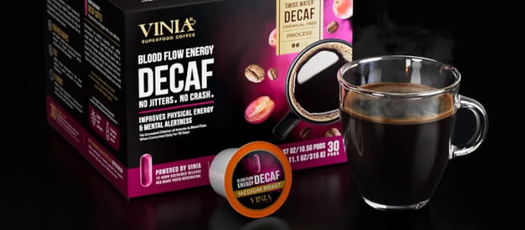 VINIA® Superfood Coffee Marketing